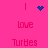 A bright pink background displays two vertical of text with blue pixelated symbols above and below the central