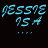 A static digital image with cyan text on a black background, featuring fragmented words and symbols in a pixelated style.
