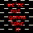Red text 'we're not gonna take it' repeated across a black and white checkered background with horizontal lines.