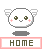 Four pixelated white circular icons with green eyes, pink cheeks, and smiling mouths arranged in a on gray background; each icon has distinct wing-like appendages above its head