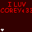 Red text and white star icons on dark red background with gray rectangle in bottom right corner