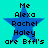 Blue star on cyan background with text Me Alexa Rachel Haley are Bff's in pixelated font, two identical static frames shown side-by-side.