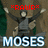 A pixelated character with outstretched arms appears in two states: one with red text above and one with a different red symbol.