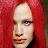 A 48x48 pixel buddy icon featuring a red-haired figure on the left and white text reading "ALIAS" on the right against a black background.