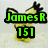 Pixelated yellow cartoon character with black-tipped ears and raised arms, overlaid with green, red, and yellow text in various positions.