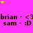 A static image with a bright pink background featuring yellow and pink stars, repeated text lines, and a gray rectangle in the bottom-right corner.