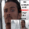 repeated character portraits with red and black text overlays, each featuring a small inset image below the main figure