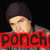 Four distinct pixelated images arranged in a , each with red-outlined black text overlays, showing partial names and a crest