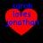 Four red heart-shaped icons with blue text reading 'sarah loves jonathon' on a black background, each showing different pixelation levels.
