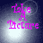 Four- of pixelated text 'Take A Picture' in magenta on a dark blue background with light gray circular patterns