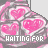A static image of a heart-shaped icon with pink hearts on a gray background, displaying text at the bottom.