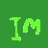 Green background with green text reading "IM AN IRISH GIRL WHOLOVES AN BOY" and a vertical Italian flag below the text.