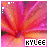 A static pixel art image of a pink flower with orange center and white border, featuring the text 'KILEE' in black block letters at bottom.