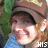 repeated images showing a person in a brown cap and blue shirt with text overlays changing