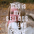 A pixelated image of a person with long hair wearing a white top, overlaid with white text reading "This is my BEST FRIEND Faith" on the left and "I love HER" on the right.