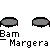 Animated pixel art sequence showing a character in yellow shirt and blue pants performing actions on gray platforms with 'Bam' text below.