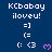 A static digital image displays repeated text and symbols on a dark blue background with a gray lower section.