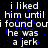 Static image with repeated text on black background, blue pixel noise scattered across the scene.