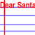 repeated text elements in red and green on white background with blue horizontal lines