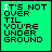 Animated contact sheet of 25 frames showing a green background with white text "IT'S NOT OVER TIL YOU'RE UNDER GROUND" where individual letters change color across frames to create an animation effect.