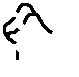 nine stylized musical note icons in black, blue, purple, green, pink, and cyan on a gray background with varying line thicknesses