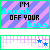 Character icons for AIM, MSN, MySpace and Yahoo