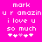 Pixelated text on bright pink background with white and light purple symbols at bottom.