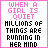 A 3x3 contact sheet of pixelated text panels with pink borders, each containing a romantic quote about girls' emotions and actions in relationships.
