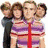 Six distinct pixelated images arranged in a , each depicting individuals with varied expressions and clothing styles