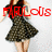 Pixelated image of a person in a dark patterned dress with red text overlay reading "AOL Cells" on a white background.