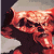 Pixelated red and black figure with glowing eyes and sharp teeth, next to a gray rectangle with red text reading 'Darkness'.
