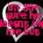 A heart-shaped icon with pink text inside, showing partial phrases about uncertainty and holding on, against a black background.