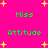 Bright pink background with yellow starbursts and green text reading "Miss" and "Attitude" in a repeating pattern.