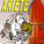 Static AIM buddy icon featuring a stylized Aries zodiac symbol with yellow text and abstract shapes on a light background.