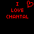 Red pixelated text and heart symbol on black background, with one version showing a broken heart shape.