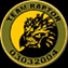 Animated sequence showing a circular yellow and black 'TEAM RAPTOR' emblem with text '03.01.2003', followed by a soldier aiming a rifle in foliage, then a pixelated wolf head with 'Pitbulero' text.