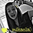 Pixelated grayscale image of a figure in dark clothing holding a large silver scythe, with yellow accents on the ground and background.