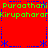 Red background with blue dotted border and star motifs, green text repeating 'Purootham Puroothani Kirupaharankirupaharan' in two horizontal bands.