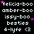 Pixelated text with repeated names and symbols on black background, featuring pink and purple stars and a gray rectangle in the bottom-right corner