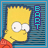 identical cartoon character headshots with blue striped background and vertical text reading 'BART' in cyan
