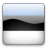 A static square icon with rounded corners showing a gradient sky above a black wave-like shape on a white background.