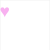 Six pink pixelated hearts arranged in a on white background, each heart in a different position across frames