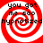 Red and white spiral pattern with black text reading "you got me soo hypnotized" overlaid in four quadrants.