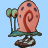 Animated contact sheet of a cartoon snail character with pink shell and blue spots, displayed across 14 frames on light blue background with visible text phrases changing per frame.