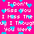 A static image with a bright pink background filled with repeating white text and blue heart symbols.