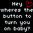 Pixelated text on black background with red heart symbol, two identical phrases side-by-side.