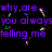 Purple text on black background with animated heart outline, displaying song lyrics and a heart symbol.