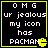 Four identical display pixelated text and a Pac-Man icon on black backgrounds with yellow borders