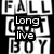 Black-and-white pixelated text collage with overlapping words and phrases in blocky, distorted lettering across multiple
