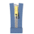 Animated contact sheet of a blue zipper icon in various open/closed states with yellow pull tab and silver teeth, displayed on white background with gray transparency area.